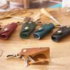 Cowhide Handmade Mini Key Case Mini Vintage Car Key Bag Fashion Cowhide Key Organizer  Men