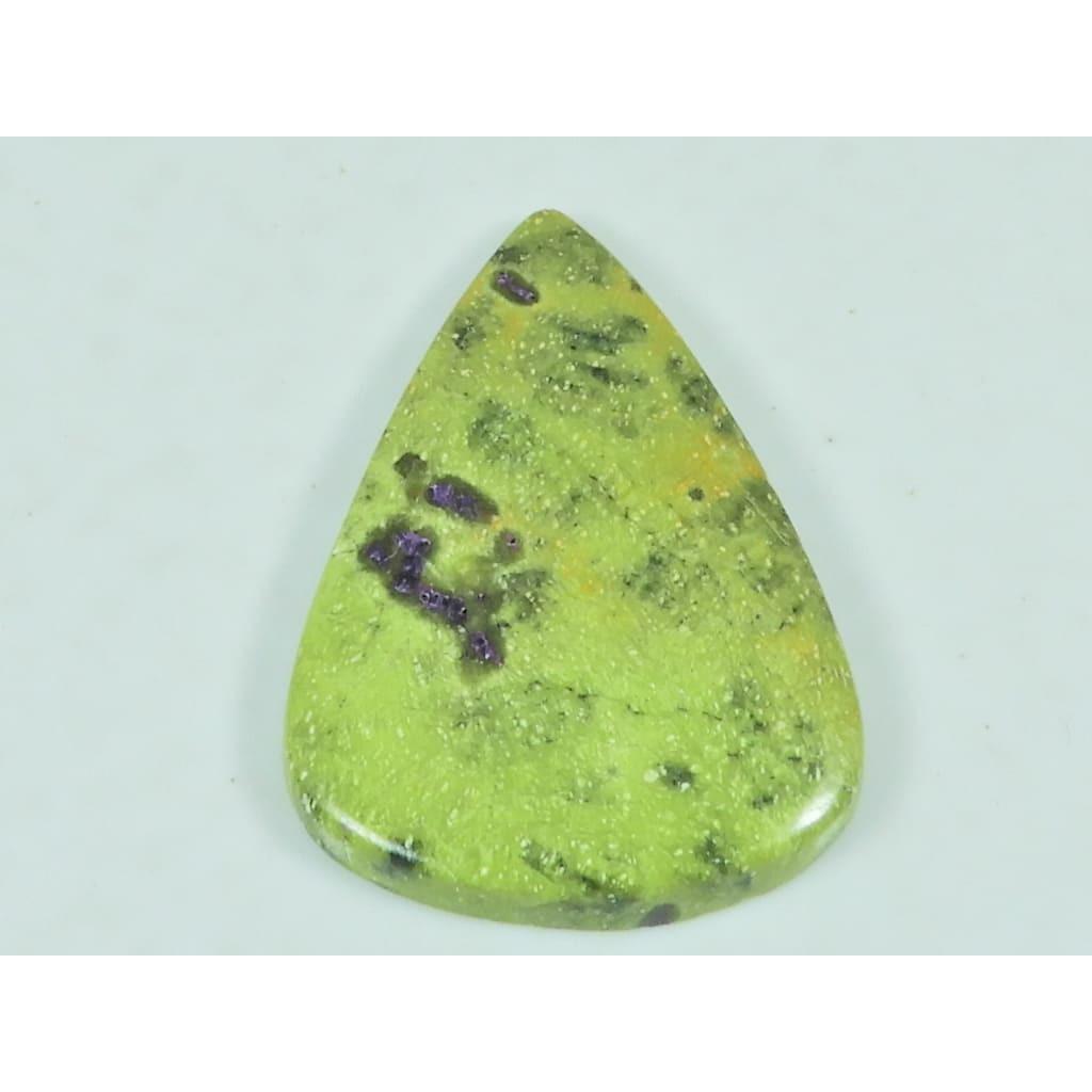 27X37X04MM Natural Atlantisite Pear Shape Cabochon Loose Gemstone 37Cts. G-210