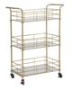 Glam Retro Trolley. Cm 60X30,5X80