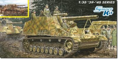Platz Dragon WWII Немецкий Хуммель Ранняя Производственная Модель Производственного Типа 2в1 Алюминиевый Ствол Магические Траки в Комплекте Пластиковая Модель DR6935MT 1/35 Sd.Kfz.165