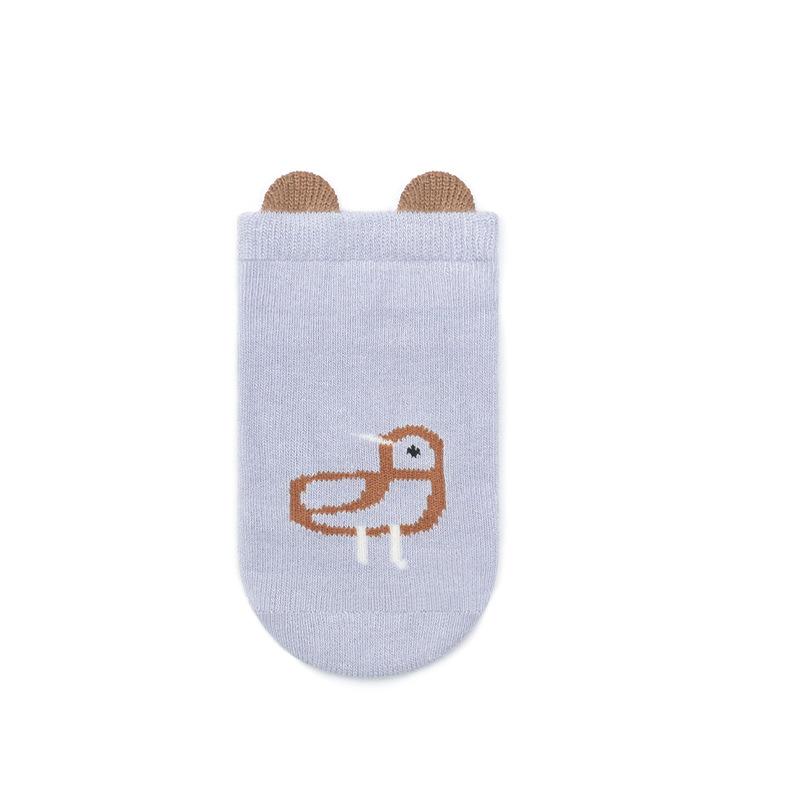 Носки для новорожденных с короткими носками для мальчиков и девочек, хлопковые, весна-осень-лето, противоскользящие, для ходьбы, носки