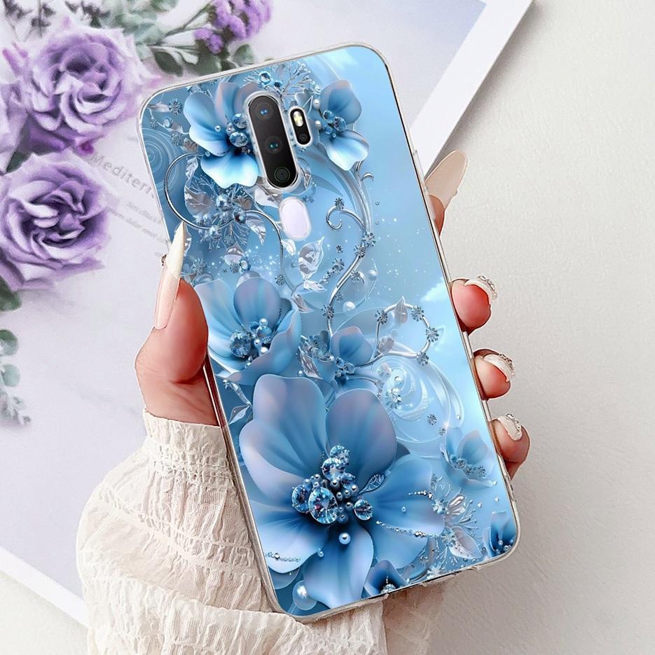 Чехол для Oppo A9 2020 Oppo A11x Новый Роскошный Расписной Чехол Ударопрочный Чехол для Телефона Для Oppo A5 2020 A92020 OppoA11x Мягкие Чехлы Сумки