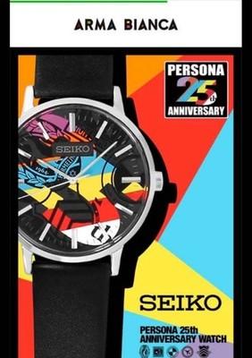 SEIKO PERSONA 25-летний юбилей Совместные часы FS Ограниченная серия Япония Коробка