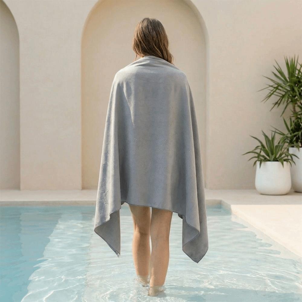 Water Absorption Quick-dry Bath Towel Microfiber Beach Towel Swimming Towel Hot Spring