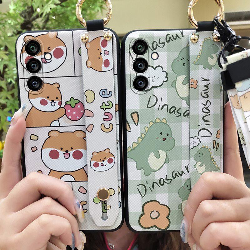Wrist Strap Fashion Design Phone Case For Samsung Galaxy A24/SM-A245F/A25 5G Waterproof Durable Lanyard Phone Holder