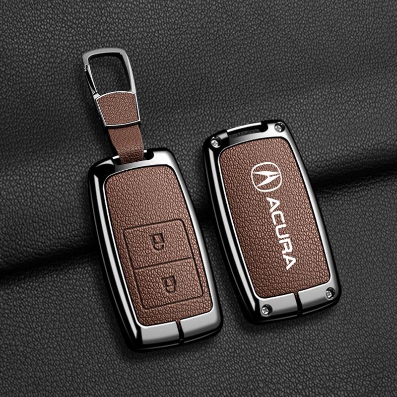 Металлическая ключница GAC Acura для CDX/RDX/MDX/NSX/TL/XL - Персонализированная защита с полным покрытием и пряжкой высокого класса