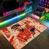 Lamine Yamal Design Crystal Velvet Carpet Cozy Non?Slip Printed Rug For Bedroom Living Room Entrance