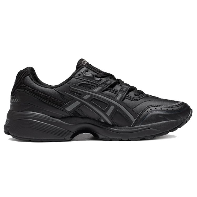 Asics Gel-1090 Fabric Synthetic Leather Fashion Retro Sports Low-Top Lifestyle Shoes Unisex Sneaker Black Gray 1203A243-001