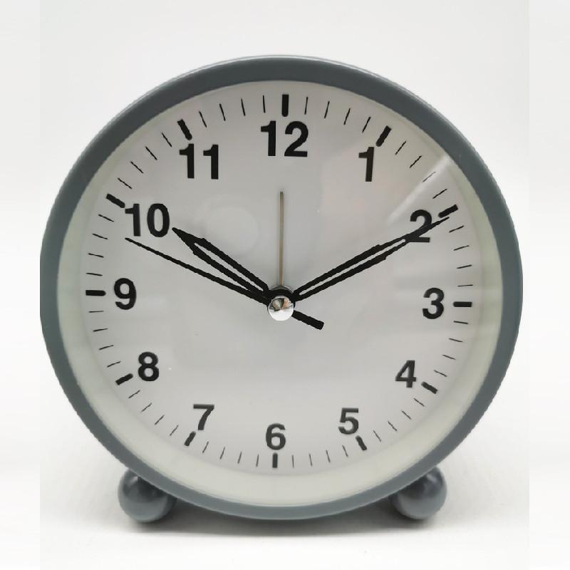 Creative 45inch Metal Bedside Clock With Alarm And Light For Home Office Use