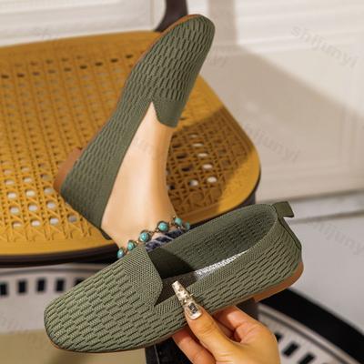 Модные женские балетки, повседневная обувь, модная обувь, обувь для медсестер, слипоны, женская уличная обувь больших размеров, женская обувь, женские мокасины