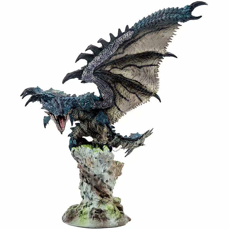 Monster Hunter Game Nergigante World Ice Ancient Dragon Pvc Action Figure Anime Figure Extinction Dragon Model Toys Doll Gift