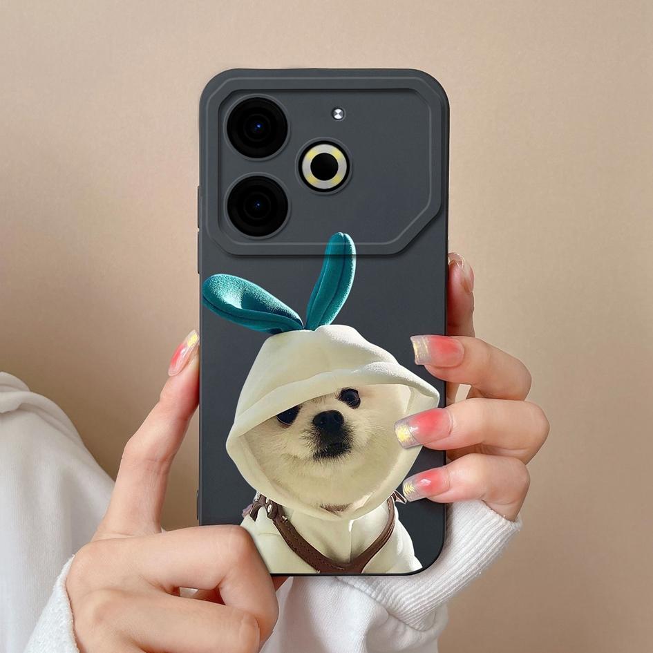 Чехол для телефона Tecno Camon 30 Pro Spark 20 Pop 8 Hot 40i Pova 6 Neo, задние чехлы с красивыми цветами и растениями, мягкий силиконовый бампер с защитой от падения, корпус корпуса