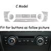Для BMW Series E90 E91 320 328 и т. д. 2005-2012/X1 E84 2009-2015 кондиционер, кнопки переключателя переменного тока, крышка, накладка