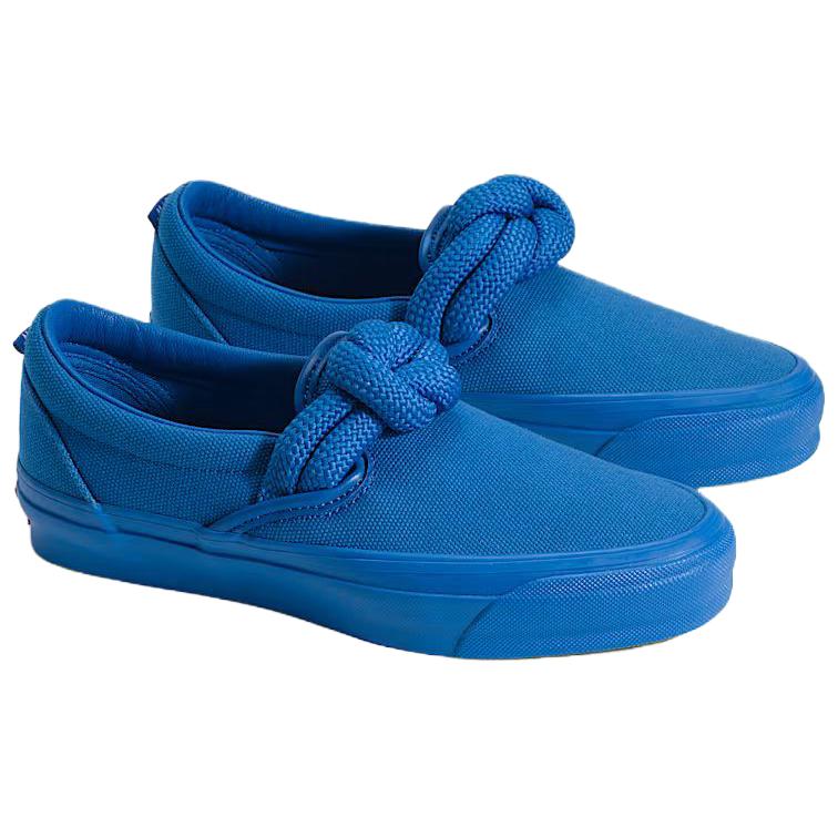 Vans Слипоны 98 Vibram Knot Daphne Blue Унисекс Кроссовки Белые VN000Y1DICP