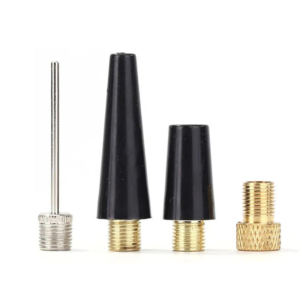 Американский тип резьбового нагнетательного клапана-адаптера с шаровой иглой, комплект аксессуаров для нагнетательного цилиндра, длинная и короткая насадка для нагнетания