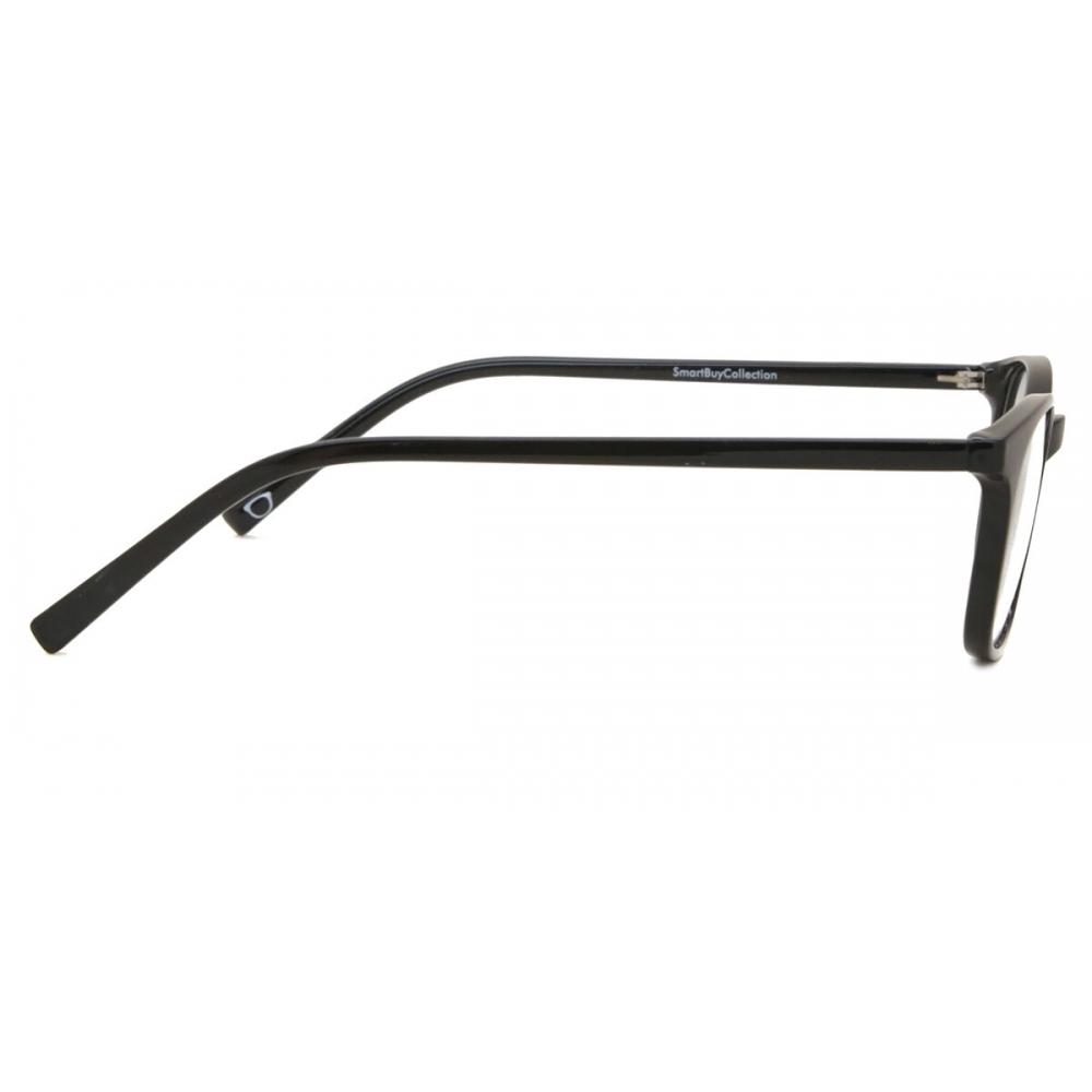 Прямоугольные очки с полной оправой, черные, Smartbuy Kids Steph Jsk 357 022, модные детские очки