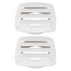 2PCS Boat Louvered Vents 5 Inch Nylon Marine Air Vent Grille Ventilation Louver Cover for Yacht RV Caravans Home
