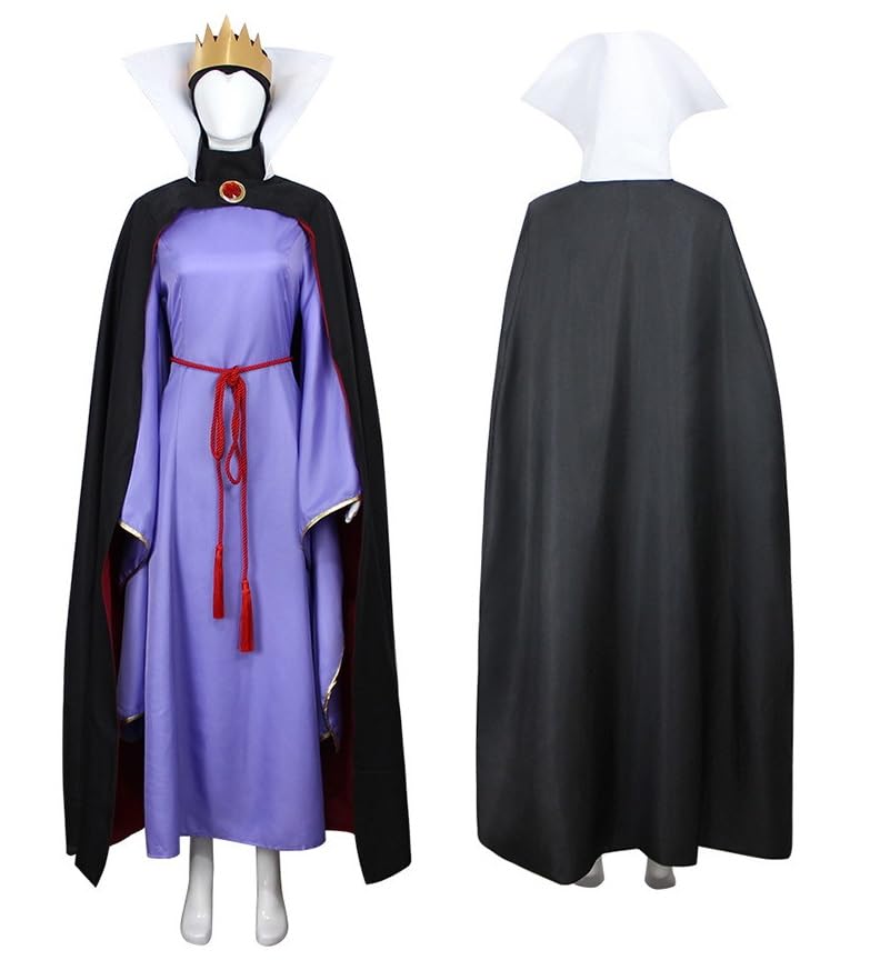 [Housaku Co., Ltd.] Злая Королева Белоснежки Королева Колдунья Мачеха Костюм для Косплея Средневековый Аристократический Элегантный Хэллоуин Школьный Фестиваль Фестиваль Co