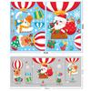 Snowman Christmas Sticker Santa Claus Xmas Decal New Window Sticker  Home Decor