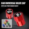 4Pcs Metal Alloy Wheel Tire Air Valve Dust Caps Rim Accessories For Chery Tiggo 2 3 4 5 7 Pro 8 T11 5X Amulet Fora QQ IQ Fulwin L999