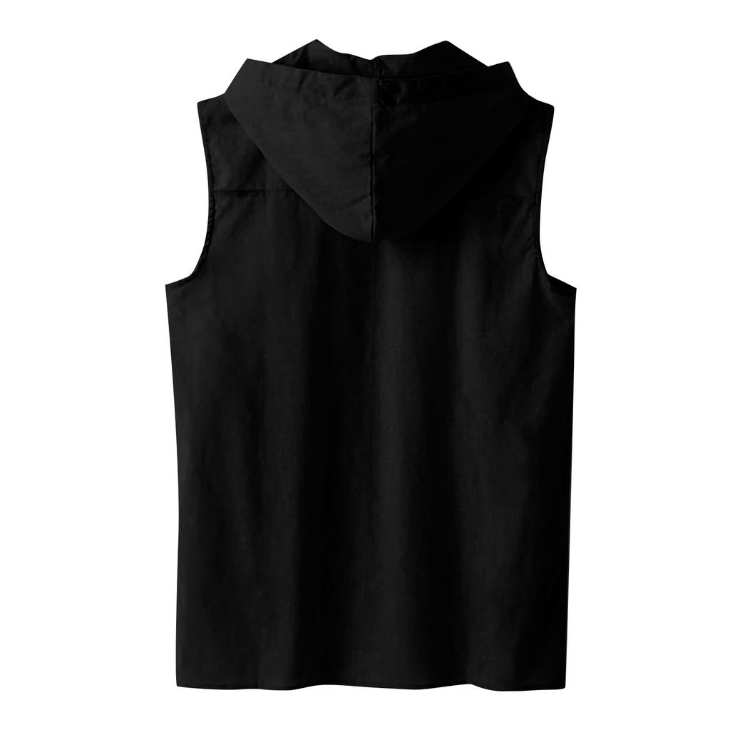 Men's Short Sleeved Men's Tankn Casual Color Matching Tank Top