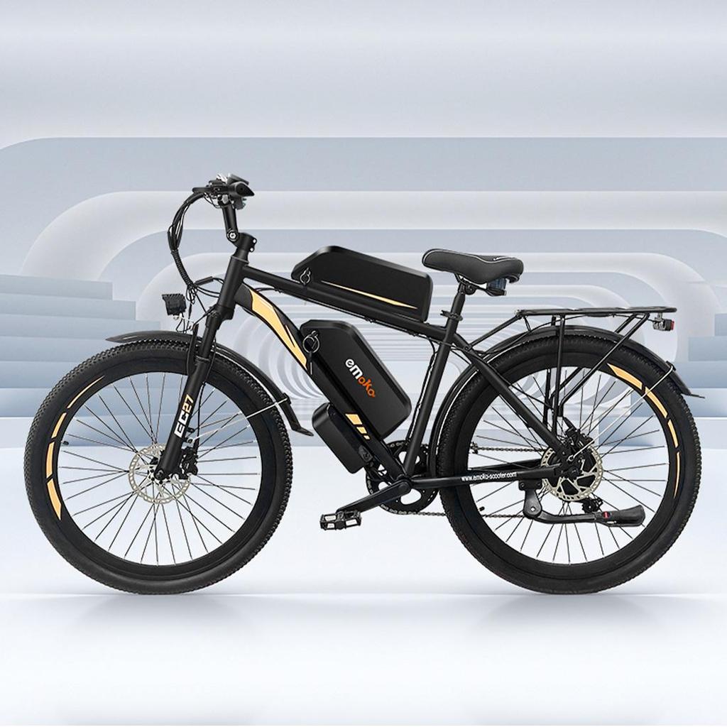 EMOKO EC27 20*25ah dual-battery electric bicycle for city delivery and freight,27.5",500W,front and rear hydraulic brakes,maximum range of 150-180km.