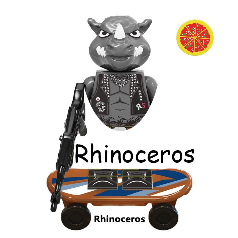 Черепашки-ниндзя Леонардо Рафаэль Микеланджело Донателло Шреддер Сплинтер Модель Строительные блоки Экшн-фигурка Мультяшные игрушки из фильма