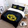Manchester United Bedding Set Bedding Duvet Cover Set Duvet Cover Pillowcases  (1 * Duvet Cover 2 * Pillowcases, without duvet insert)