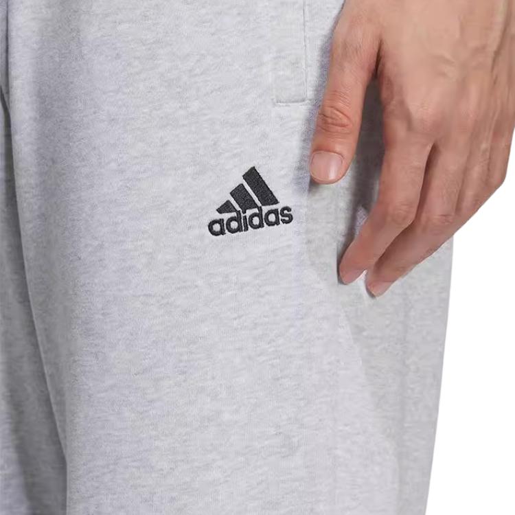 Adidas Knitted Sweatpants Unisex Light Heather Gray JM9115
