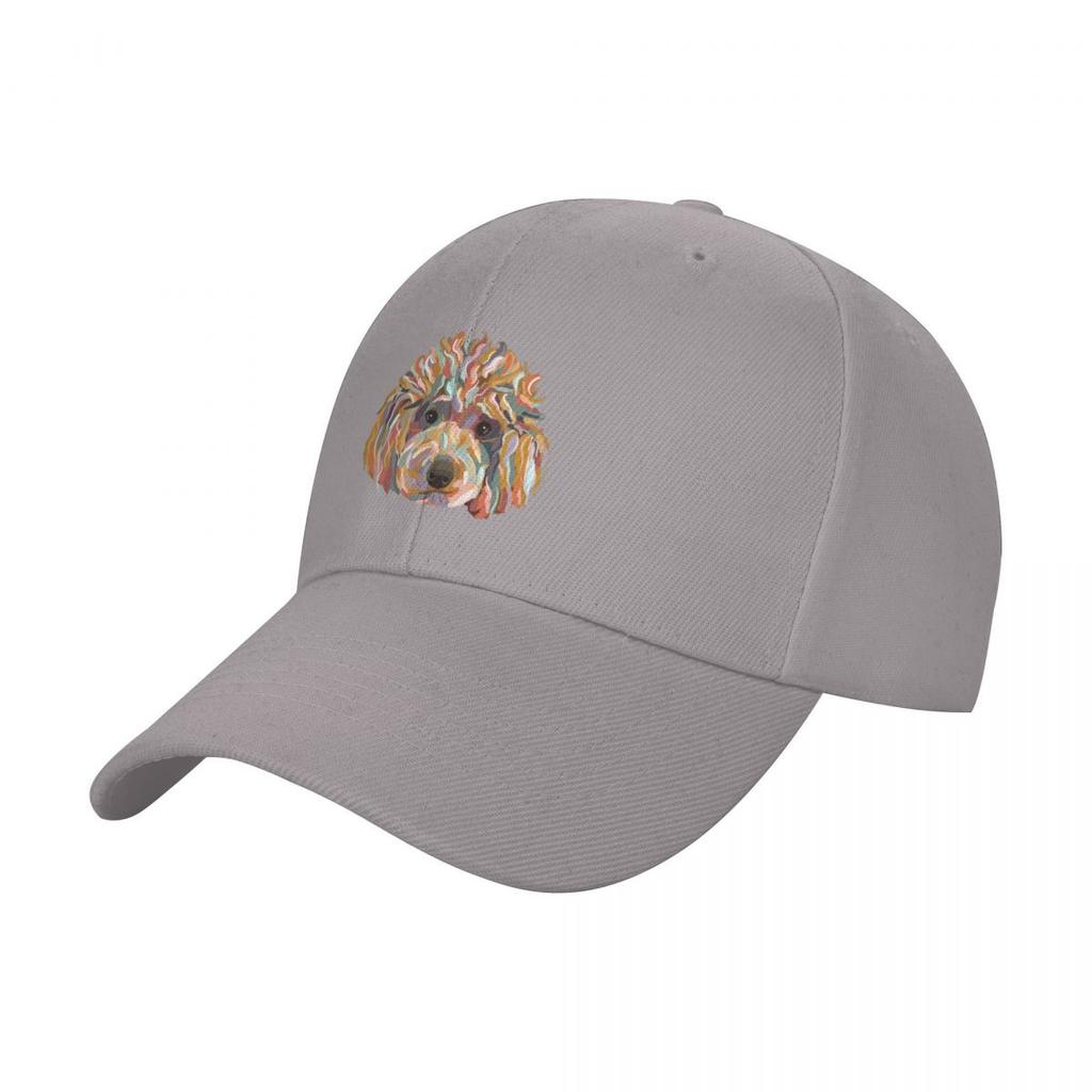 Shaggy Rainbow Poodle Baseball Cap Funny hats hard hat Fishing cap Sunscreen Girl Men's