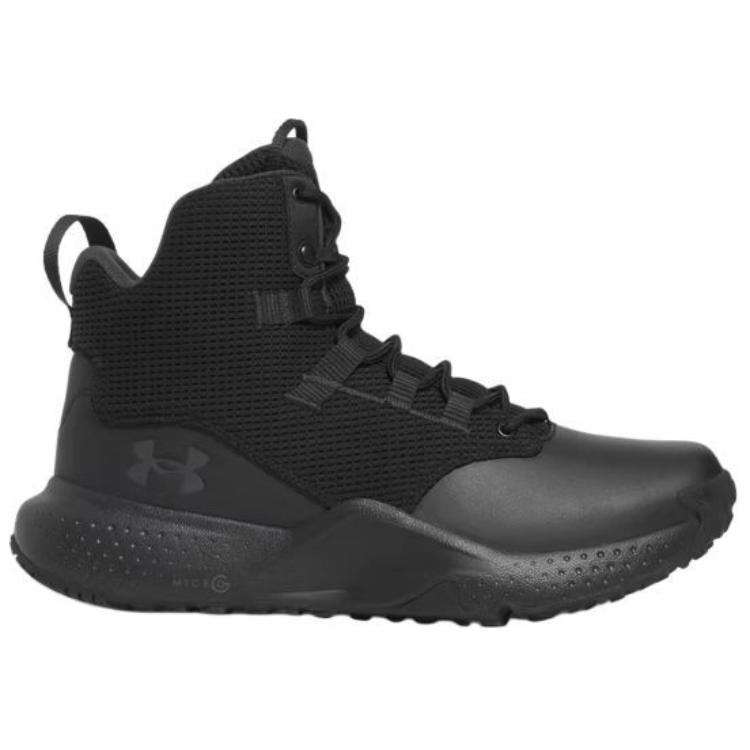Under Armour Стильные тактические ботинки Stellar Mid Черный Антрацит Мужские Кроссовки 3028316-001