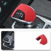 For JETOUR Black PU Leather Universal Car Gear Shift Knob Gear Stick Manual Transmission Shifter Lever sticker