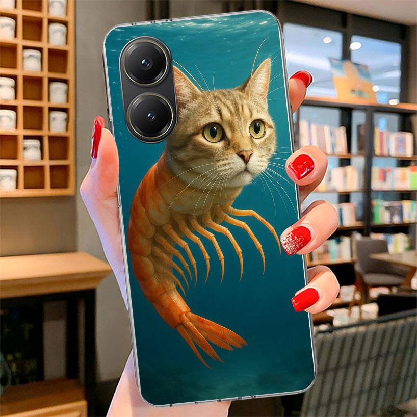 Italian Brainrot Animals Phone Case For Xiaomi Poco F7 Ultra X7 X6 X5 Pro M7 Redmi 15C 15 13C 13 12C 12 10C 10 9A 9C 9T 9 Shell