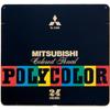 Набор цветных карандашей Mitsubishi Pencil Poly Color 75024