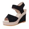 New High -Heeled Wedge Platform Fish Mouth Women 'S Peep Toe Sandals Womens Shoes Comfort Summer Designer Shoes