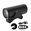USB Rechargeable Bicycle Headlight 1200mAh Night Riding Bike Front Light Waterproof Cycling Lamp