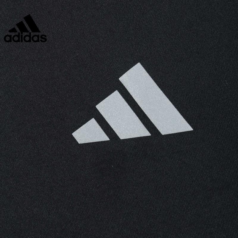 adidas Мужская футболка Own The Run Cooler, черные топы JF1473