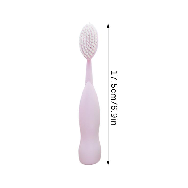 Зубная щетка с большой головкой Уход за полостью рта Глубокая чистка полости рта Мягкая щетина Пара Ручная зубная щетка Милая зубная щетка