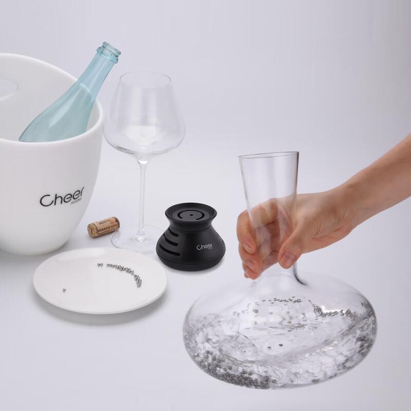 Cheer Нержавеющая сталь 304 Очищающие шарики Очиститель для винного декантера Стальные шарики для очистки винной бутылки и бокала 1 коробка
