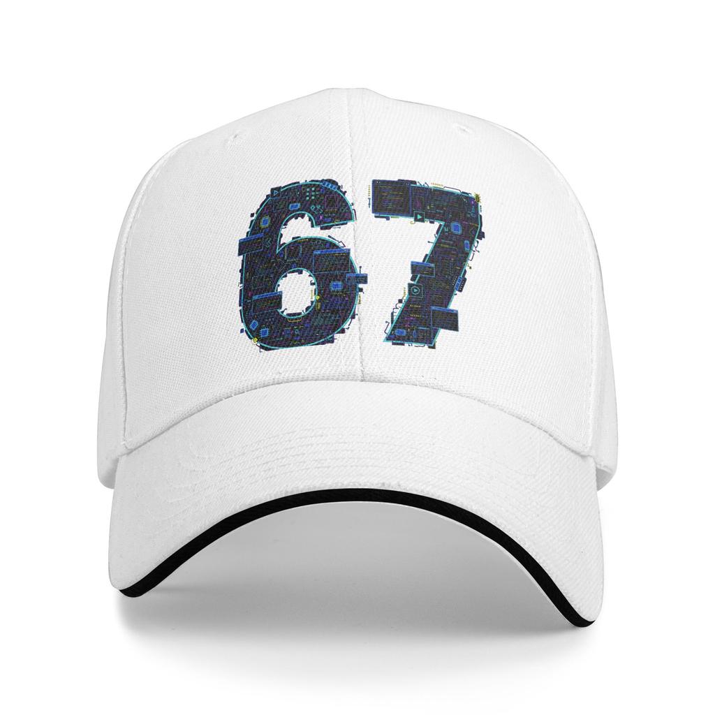 67 Six Seven Meme Programmer 67 Meme Sun Baseball Cap Summer Men Design Hip Hop Hats Quality Casual Hiking Fishing Snapback Cap