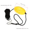 1pc Kayak Drift Anchor Tow Rope Tow Line 9.1m 30ft Long Nylon Rope Stainless Steel Clips Kayak Accessory