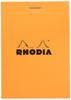 Set of 3 RHODIA 11 Notepads 80 PEFC Block Rhodia 11 X RHODIA Cf11200 No. (A7), Sheets, Gridded, Water-Repellent Cover, Perforated, Certified, No. (7.4