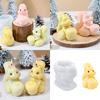 Silicone Molds Animal Candle Molds 3D Squirrel Casting Molds Baking Molds Craft Supply Plasters Molds for Candle Making