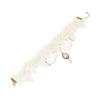 Vintage Wedding Punk Imitation Pearl Women Jewelry Lace Necklace White Choker Bridal