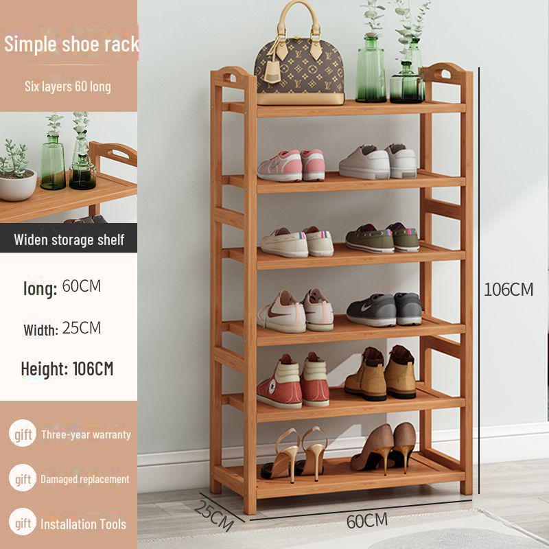 Nanzhu Multi-Layer Dustproof Shoe Rack: Economical Storage for Home, Dorm, or Corridor