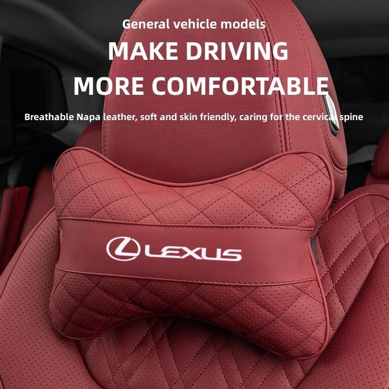 MVTT4 High Quality Car Seat Neck Pillow Neck Lumbar Support Headrest For Lexus F SPORT ES RX NX LS UX LM LX GX LC RZ IS CT GS RC HS SC