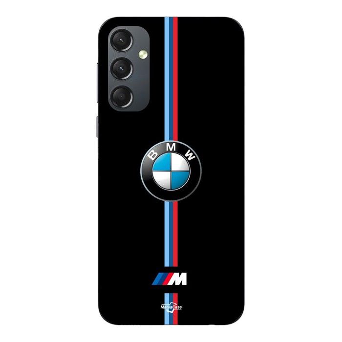 Чехол для телефона - MANIACASE - Samsung Galaxy A54 - Силикон - Мягкий - Логотип BMW цвета M
