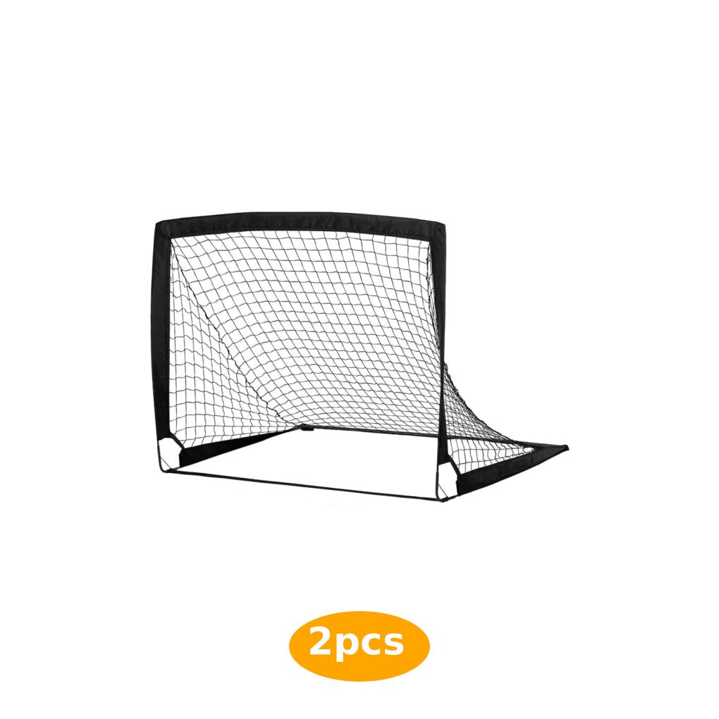 Kids Soccer Goal Set Fun Teamwork Training For Primary School Students Football Outdoor Goals Blue