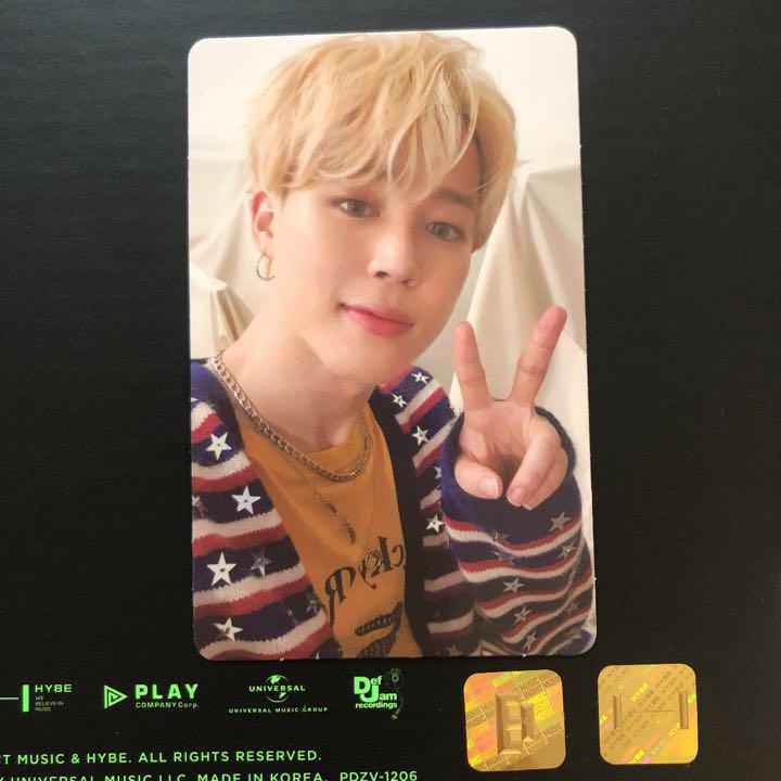 [ИСПОЛЬЗОВАННЫЙ] BTS Jimin случайная коллекционная карточка Deco Kit фотокарточка JIMIN