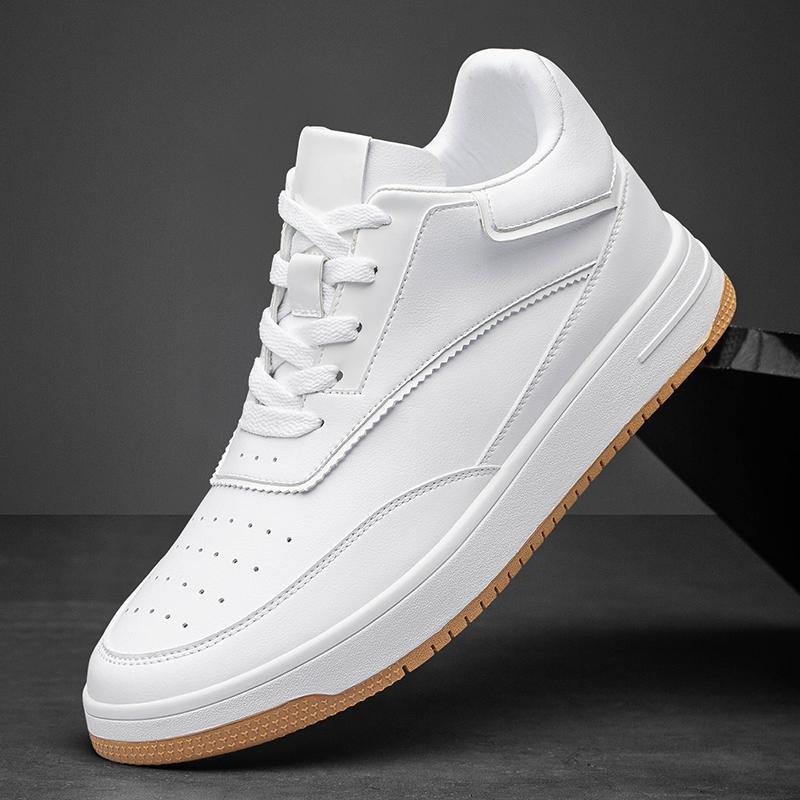 Мужские кроссовки из натуральной кожи, универсальные, 2024, классические, на шнуровке, для скейтбординга, новое поступление для мужчин, модная мужская повседневная обувь для отдыха на открытом воздухе